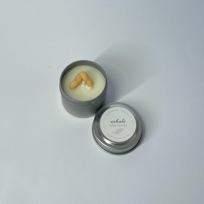 Welcome home gift set - bakery bread candle