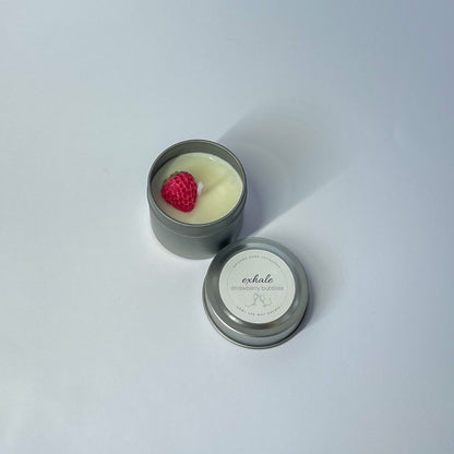 Welcome home gift set - strawberry bubbles candle